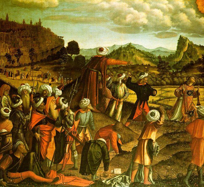 Vittore Carpaccio The Stoning of Saint Stephen